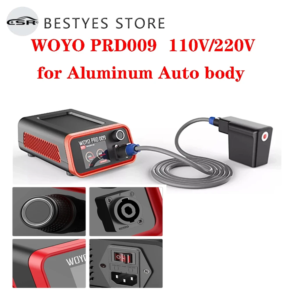 

WOYO PDR009 Auto Body Magnetic Induction Heater Hot Box Dent Quick Repair Machine for Aluminum Car Body Car Sheet Metal Tools