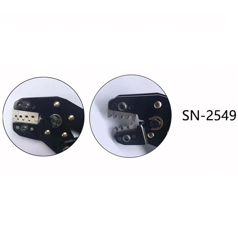 

BHBD-2X SN-2549 Self-Adjusting Terminal Cable Crimping Tool Is Suitable For Dupont PH2.0 XH2.54 KF2510 JST Molex D-SUB