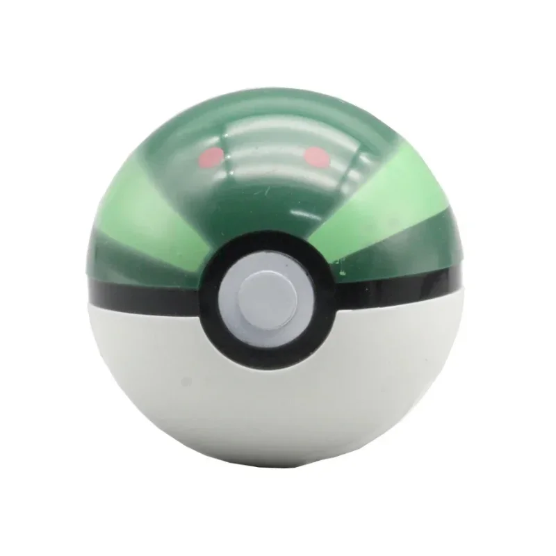 Pokemones Pokeball Action Figures Pikachu Elf Ball Anime Master Love Grande palla Modello Kid Ragazzi Giocattoli per bambini Regalo di compleanno