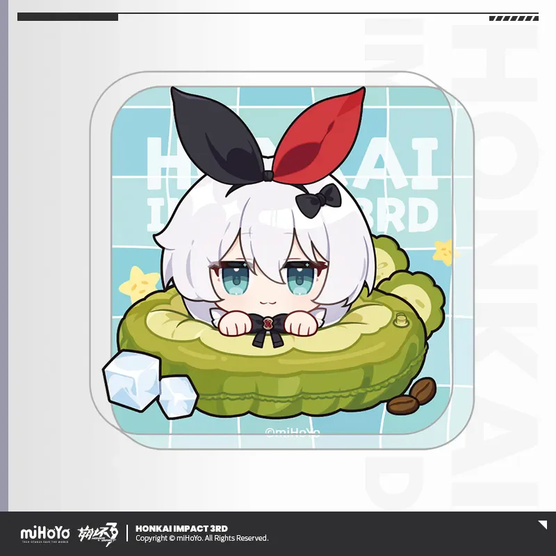 

Official Honkai Impact 3rd miHoYo Original Authentic MWSJ Theme Series Refrigerator Magnet Cosplay DIY Stickers Children's Gift