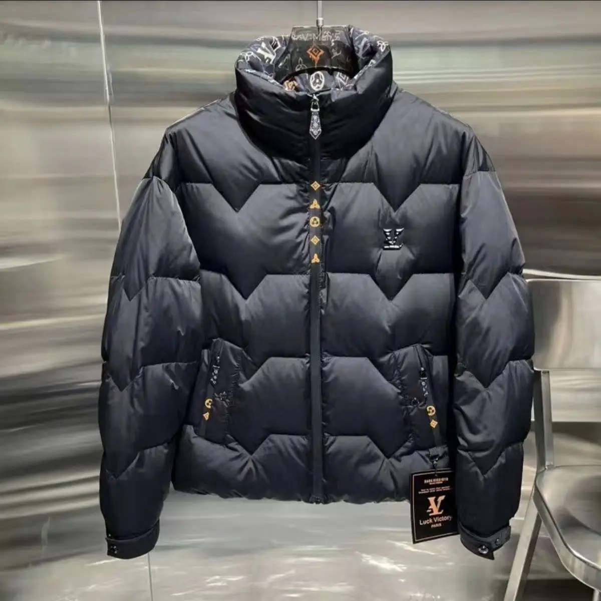 

Men's winter down cotton cotton jacket slim jacket Korean version popular warm top jacket tide