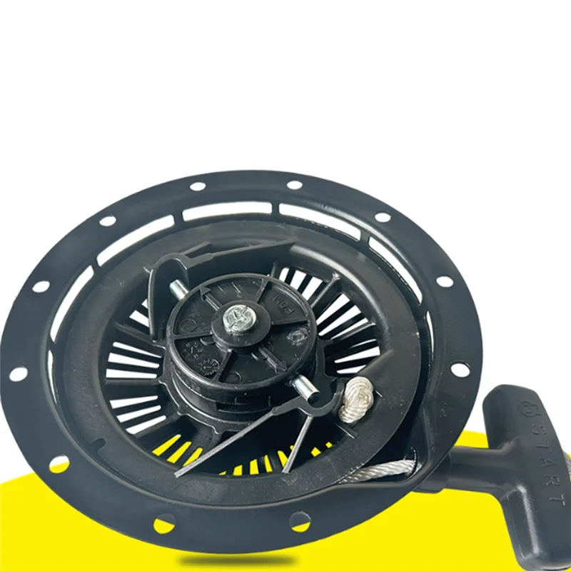 AA01-MZ200 Recoil Starter Assembly For 6.5HP Engine - Pull Start Grip Rope Cover For Cover Rewind Pawl Assembly
