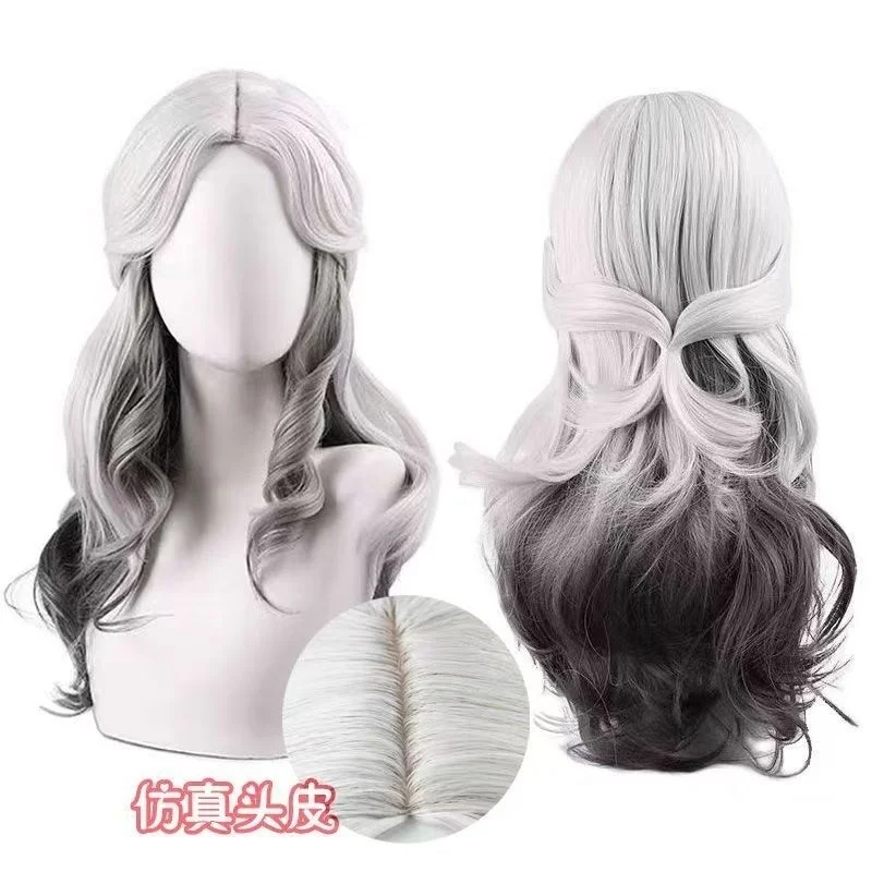 

Identity v Psychologist Long Night Witch's NightcosWig Scalp Top