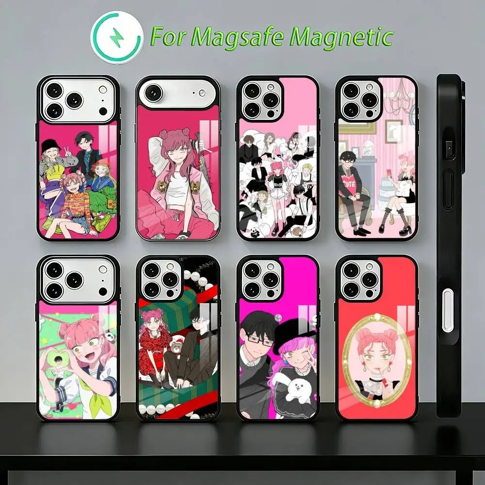 

You and I are P-Polar O-Opposites Phone Case For iPhone 17,16,15,14,13,12,11,Plus,Pro,Max Magnetic Wireless Charging