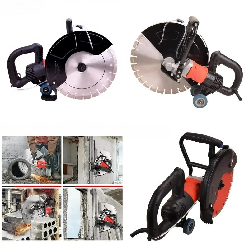 Versatile M420 Wall Slotting Machine with 175mm Max Depth for Electrical Conduit, Plumbing Pipe and Cable Installation