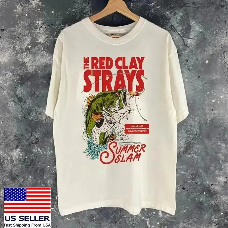 Red Clay Strays Band Summer Slam Live in Lexington T Shirt Full Size S 5XL
