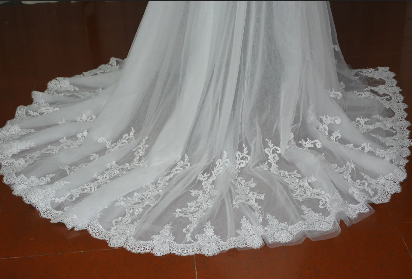 Gonna in tulle bianco Appliques gonna in pizzo traindetable rimovibile in pizzo, treno in tulle, accessori da sposa, treno staccabile