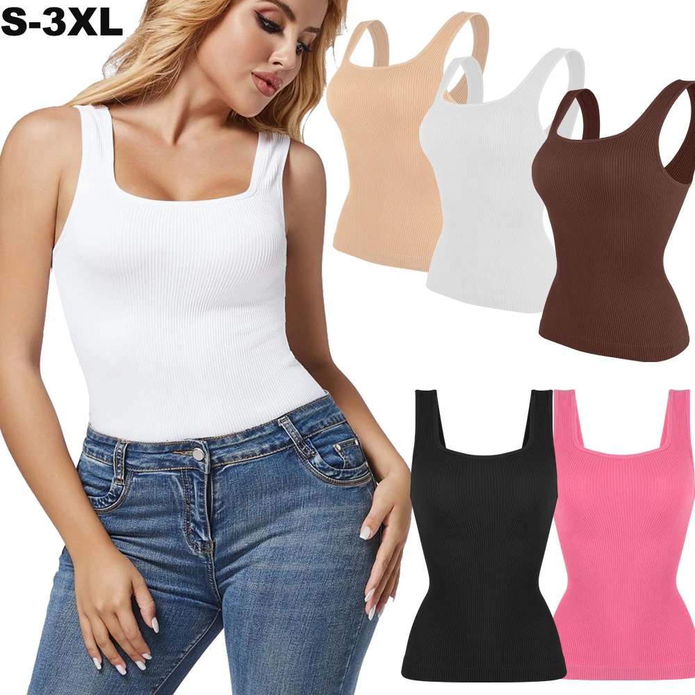 

Женская утягивающая майка MISS MOLY с квадратным вырезом, корректирующая живот, больших размеров, для похудения талии, сексуальная, модная, уличная одежда, нижнее белье, корректирующее белье Faja