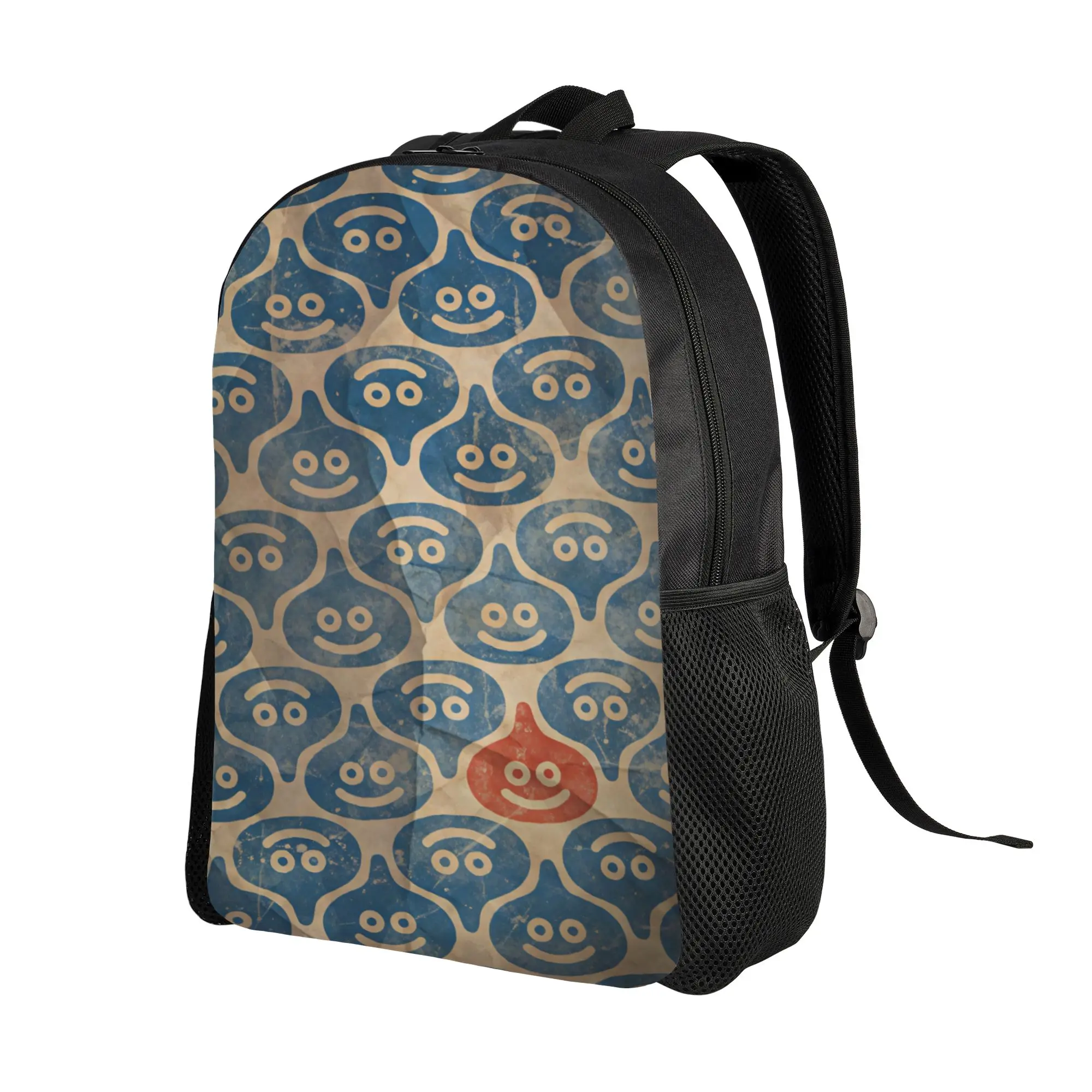 Dragon Quest Slime  Backpack  Camping Backpacks Unisex Custom Big School Bags Casual Rucksack