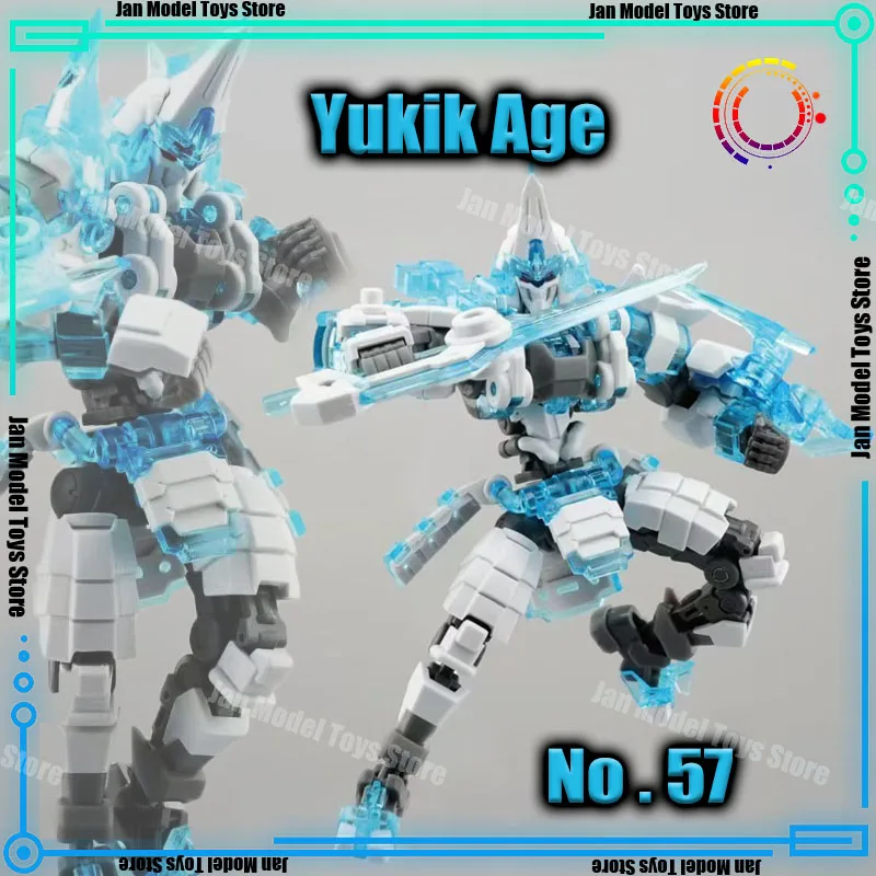 

New Number 57 Armored Puppet Yukik Age 1/24 Moqi Morise Assembly Model Kits Anime Action Figure Robot Plastic Model Gifts Toys