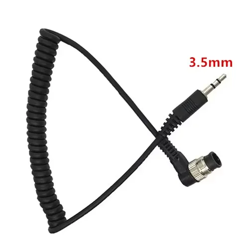 2.5mm/3.5mm Remote Shutter Release Cable Connecting Cord for Nikon D850 D810 D700 D800 D300S D300 D4 D3X D2 As 1N N1 DC0 Cable B