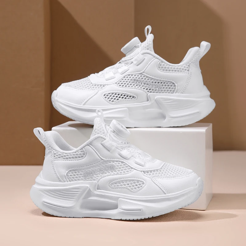 

Children Shoes Girls Sneaker 4 To 12 Years Breathable Summer Platform School Kids Trainers Girl Sports Tennis Casual Shoes