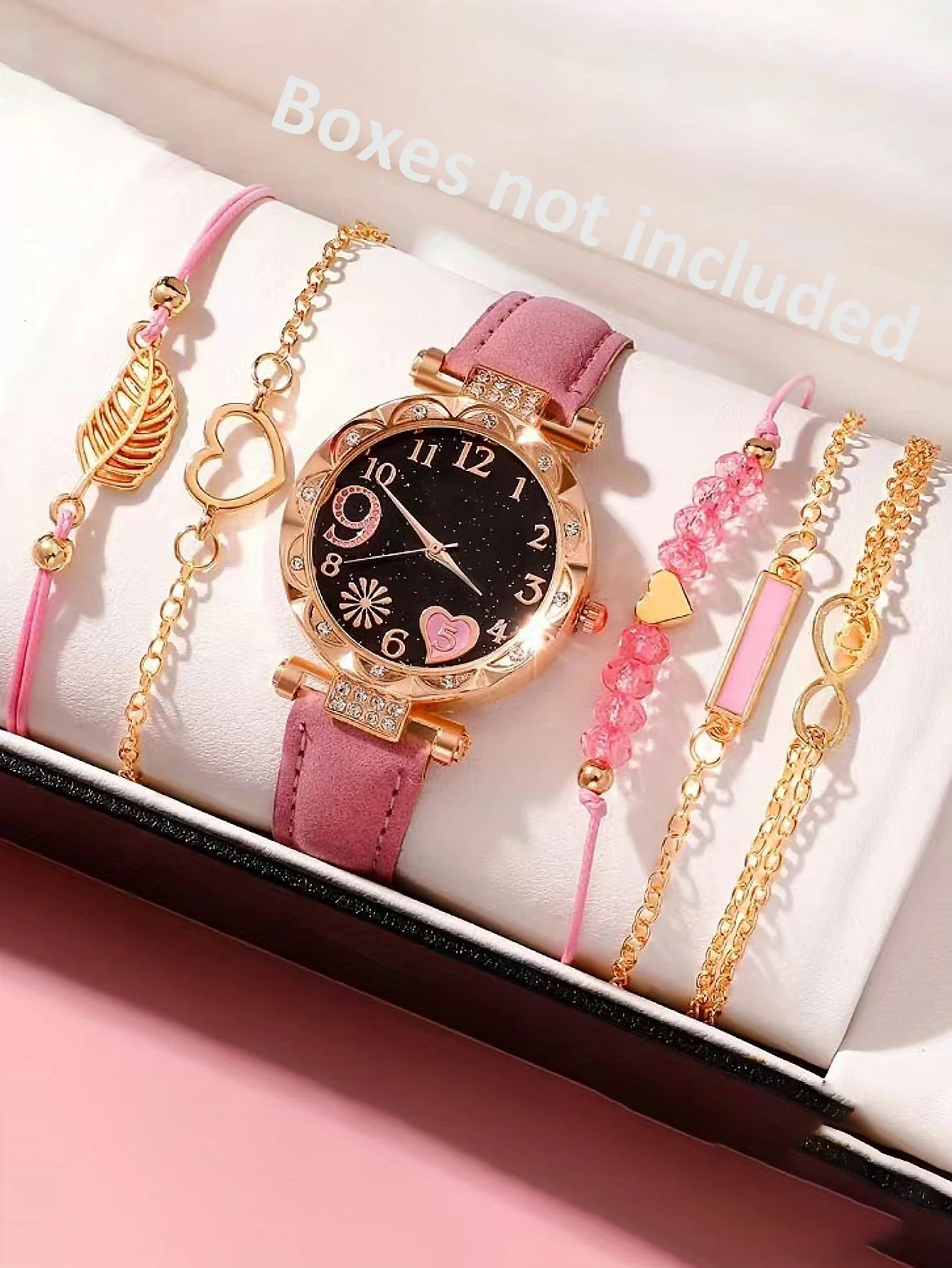 Luxury Women's Watch Analog WristWatch Leather Watch Ladies