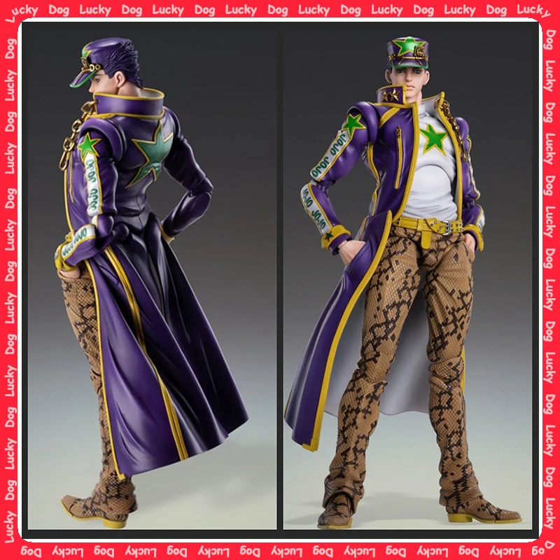 

In Stock Original MEDICOS Jotaro Kujo Super Action Statue Action Anime Figure Model Toys