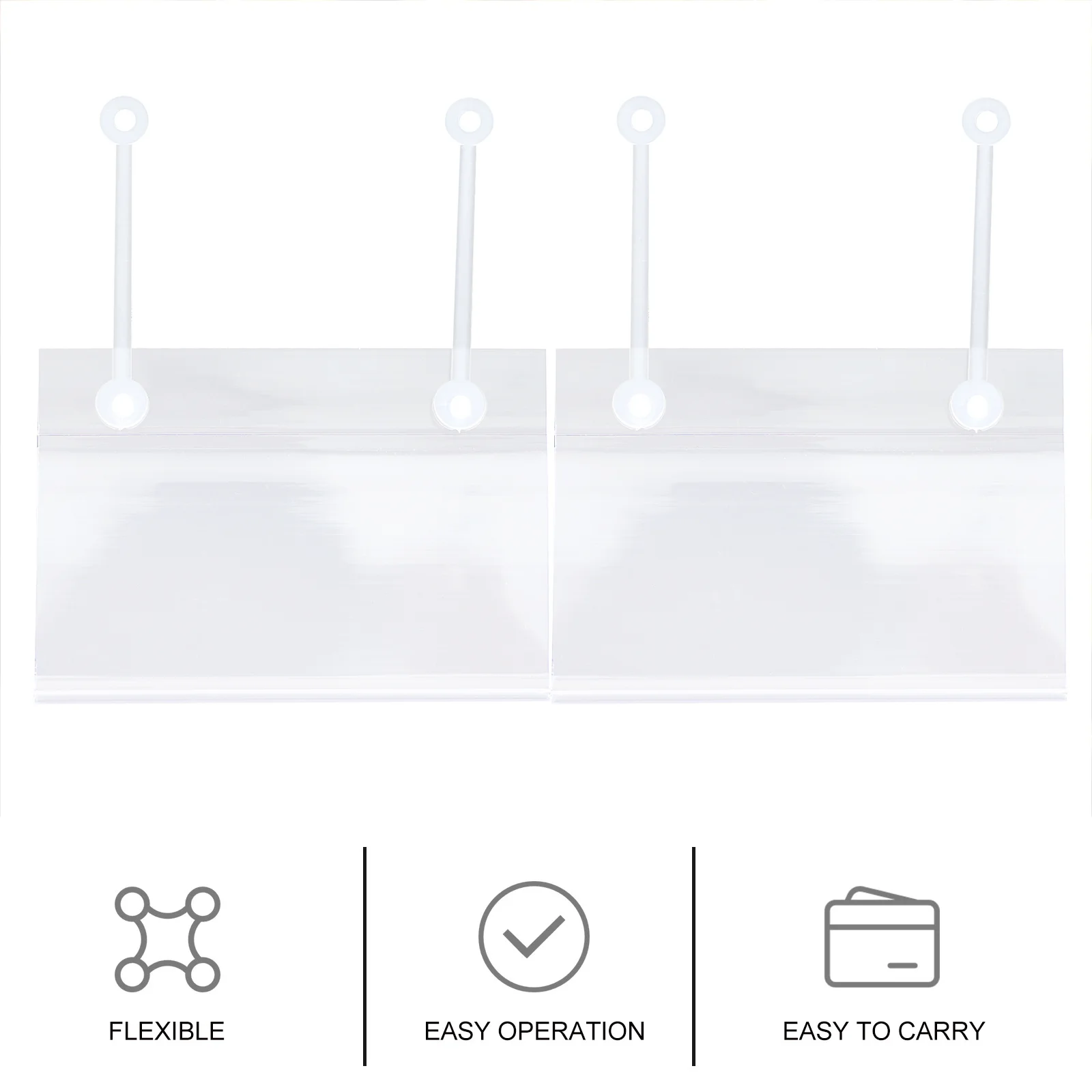 

25 шт. практичных ценников для товаров, стильный и креативный дизайн, ценники-защелки для розничной торговли, товары для торговых центров