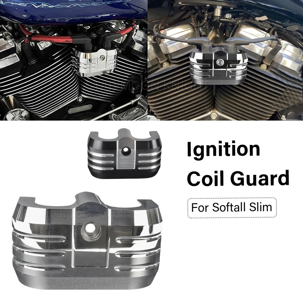 Ignition Coil Guard For Softail Slim Heritage Classic Motorcycle Accessories Transformer Protective Cover