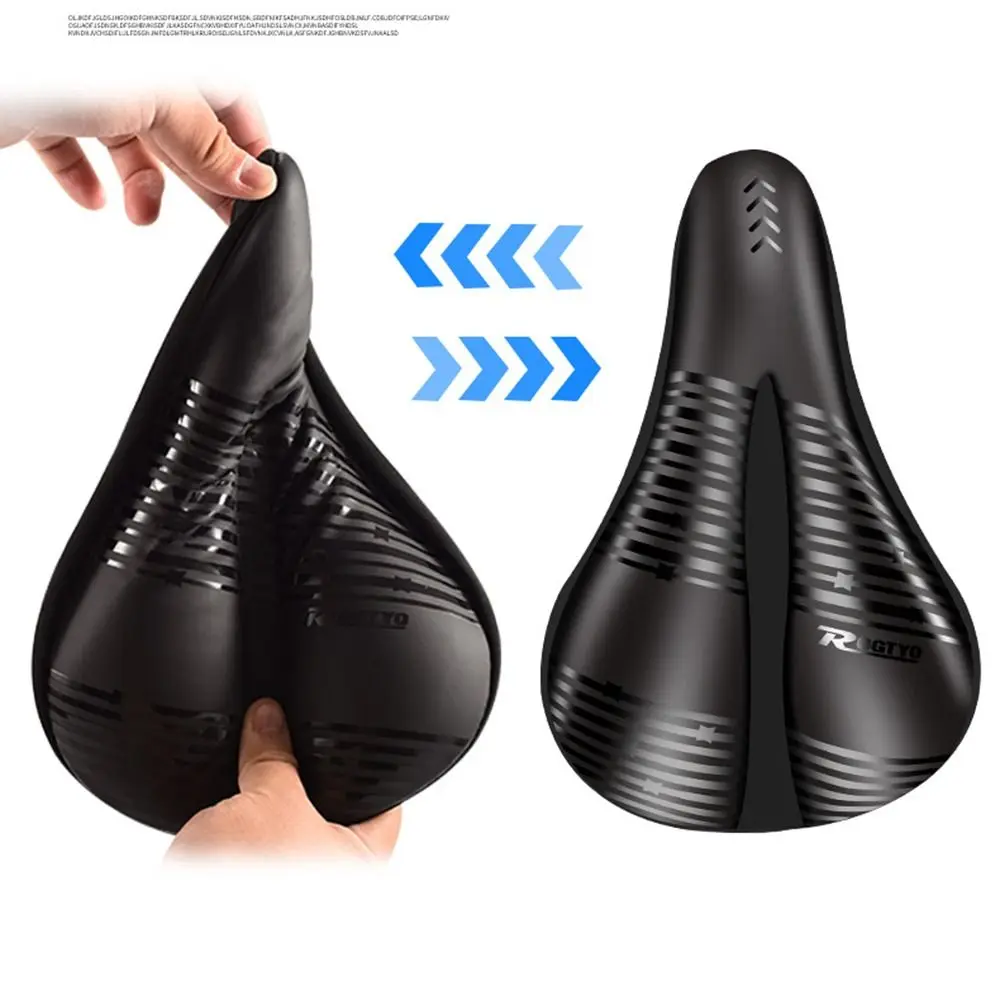 

Креативный чехол для велосипедного седла из искусственной кожи, гелевый силиконовый утолщенный чехол для велосипедного сиденья, удобная мягкая подушка для шоссейного велосипеда MTB