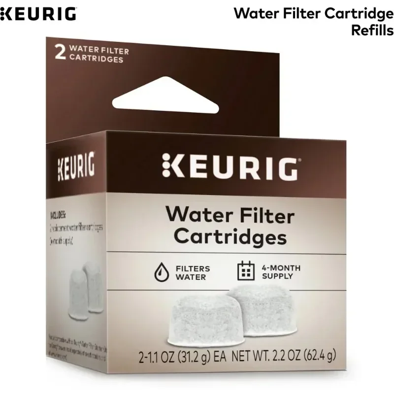 Keurig 2 pack Water Refill Cartridges, 2 count