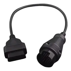 for Benz 38Pin Full PIN To 16 Pin OBD2 Adapter Connector Cable For Mercedes 38Pin OBD Diagnostic Cable Adapter OBD2 Scanner