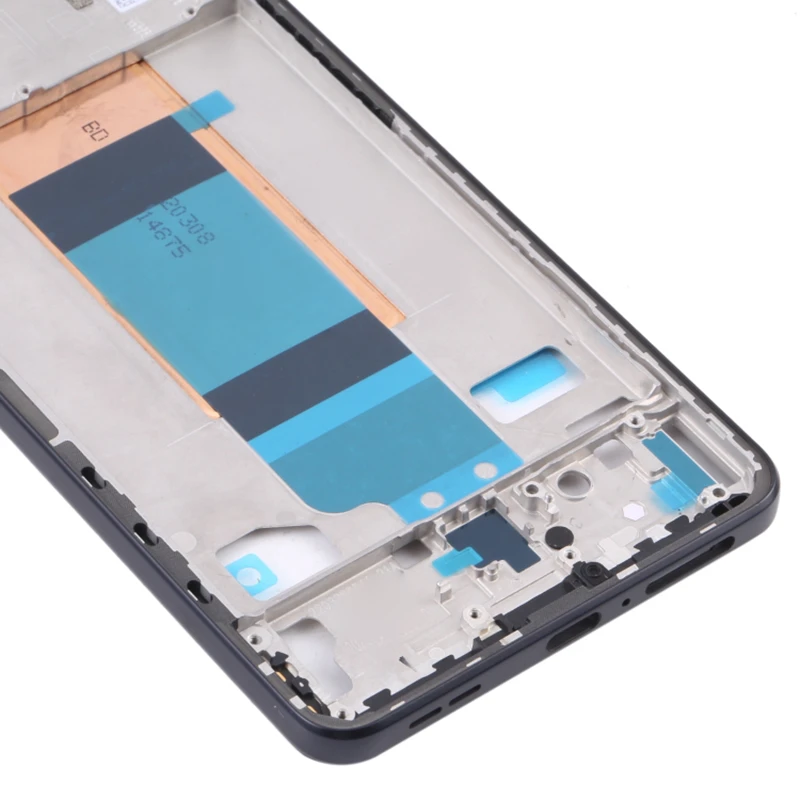 New For Xiaomi Poco F4 LCD Front Housing Middle Frame Bezel Plate With Power Volume Buttons F 4 Smartphone Repair Parts