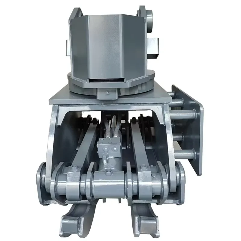 Fast Delivery High Durability Grapple High Efficiency Electrical Control Four-Claw Long Service Life Excavator Log Grapple
