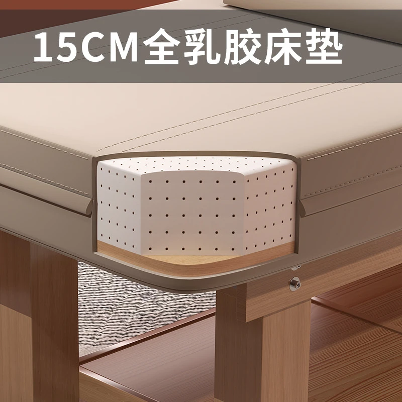 Straight Solid Wood , Special SPA Beauty Salons, , Ear Cleaning , Physiotherapy Bed, And Massage