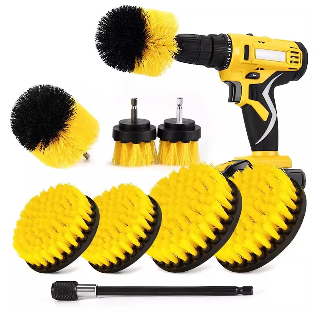 

Электрическая щетка для чистки, коническая щетка, удлиненный стержень, бытовая многофункциональная керамическая плитка, щетка для кухни и ванной комнаты