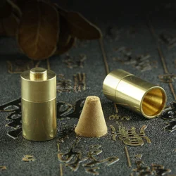 Pure Copper Tower Incense Mold Press Type Powder Incense Cone Appliance DIY Household Hand-made Incense Tower Supplies Tools