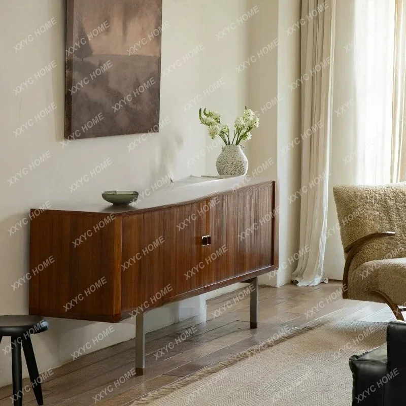 

Medieval living room simple side cabinet retro style storage dining side cabinet living room TV cabinetTJ