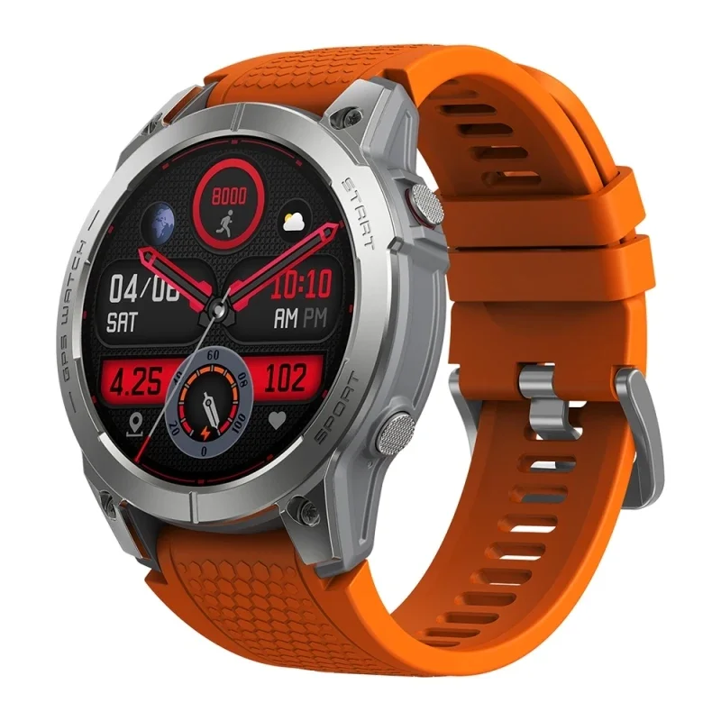 Zeblaze Stratos 3 Smart Watch 1.43 inch IP68 Waterproof Android Sports Smart Wear with Magnetic Charging Base