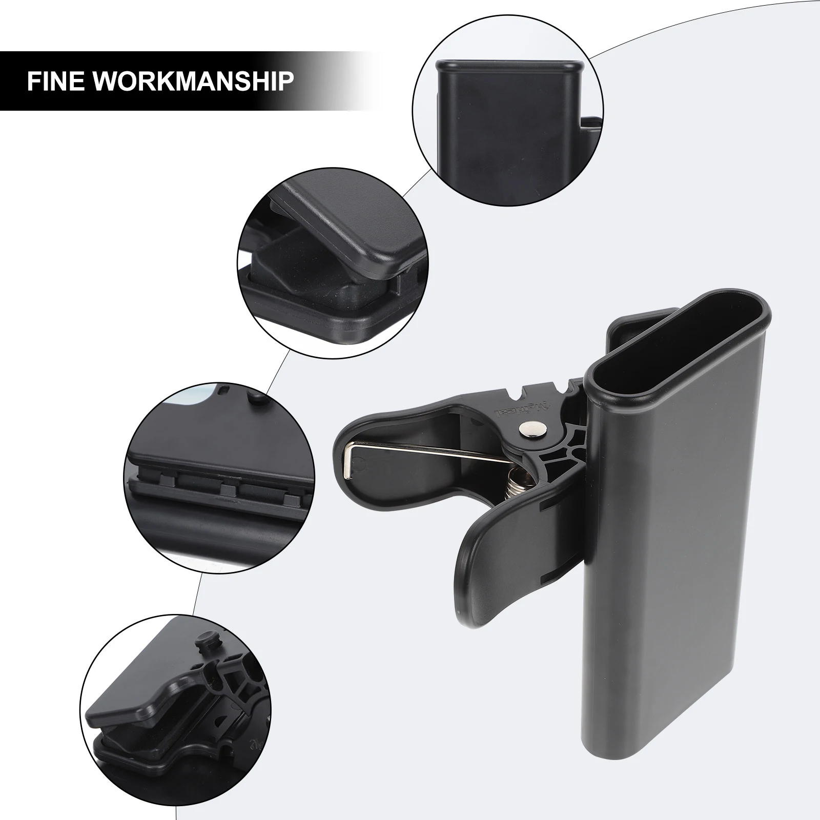 

Drum Stick Storage Bucket Bag Sturdy Bracket Drumstick Holder for Electronic Abs Pouch Kit Container