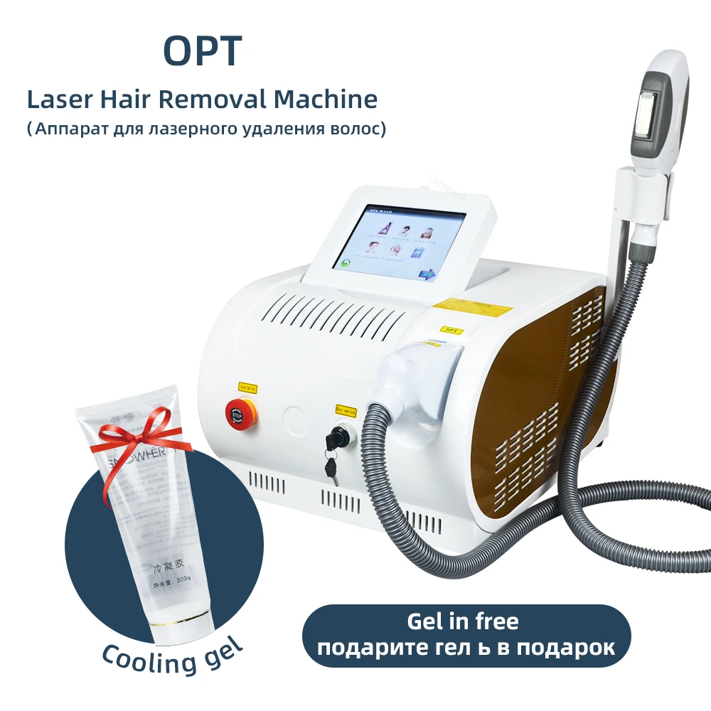 Beauty Salon Portable IPL Hair Removal Skin Whitening Permanent Laser Machine Laser Permanent OPT Hair Removal Machine