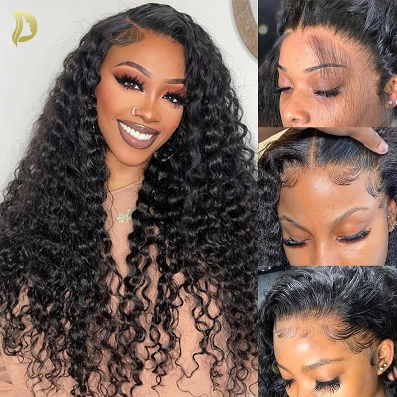 

30 Inch Loose Deep Wave Curly Human Hair Wig 13x6 HD Lace Frontal Human Hair Wigs Water Wave Wigs On Sale For Women Cheap Wig