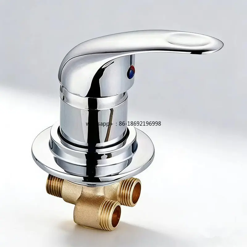 一体型シャワールーム混合バルブ蛇口スイッチアクセサリー、温水および冷水スイッチコントローラー、バスルームギア調整装置