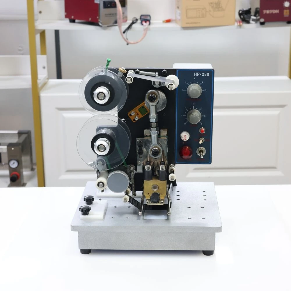 

HP-280 Машина для кодирования даты горячего тиснения номера партии/машина для кодирования даты термопереноса