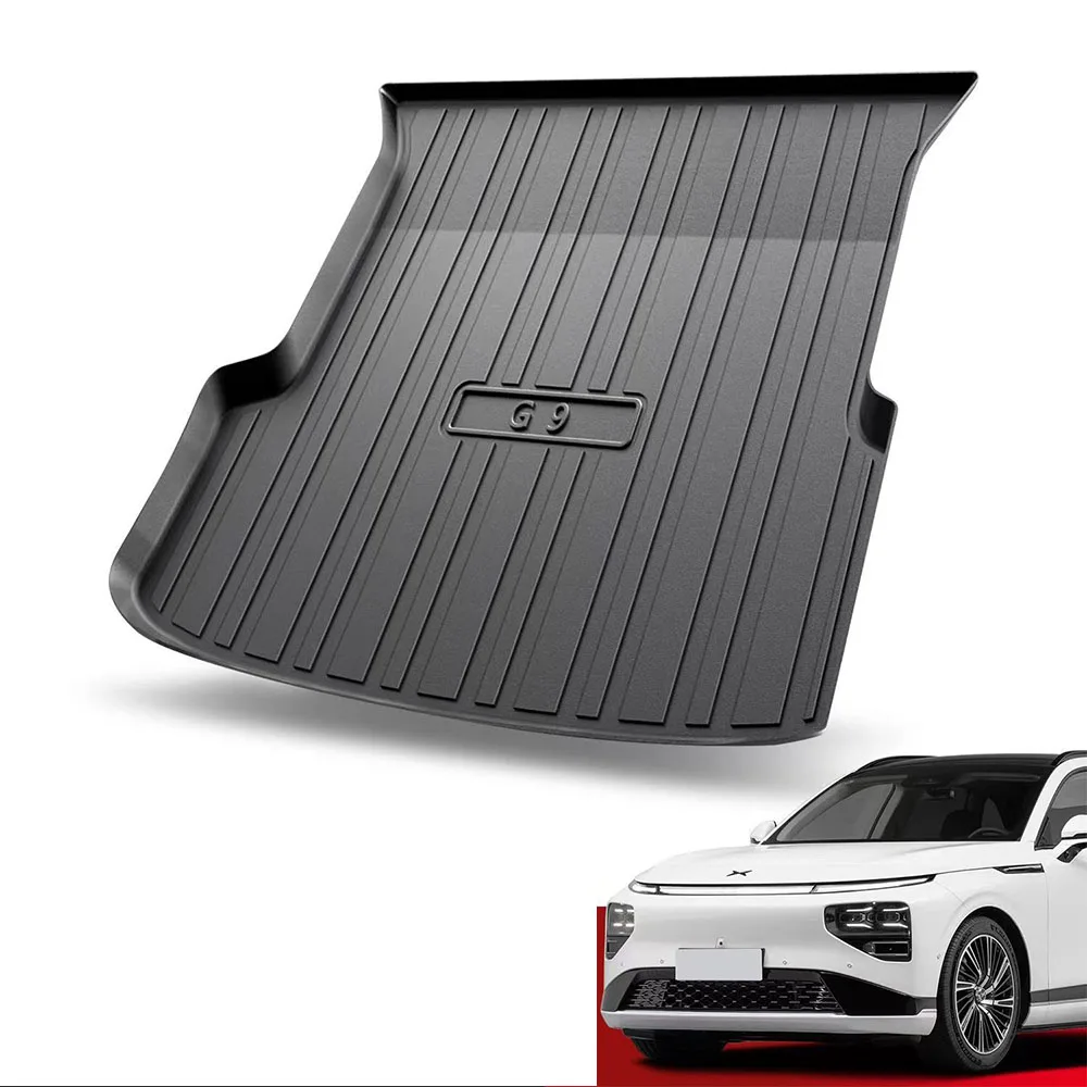 

Car Trunk Mats For XPENG XIAOPENG G9 Waterproof Rear Backrest Protection Cushion TPE Trunk Tray Floor Mat