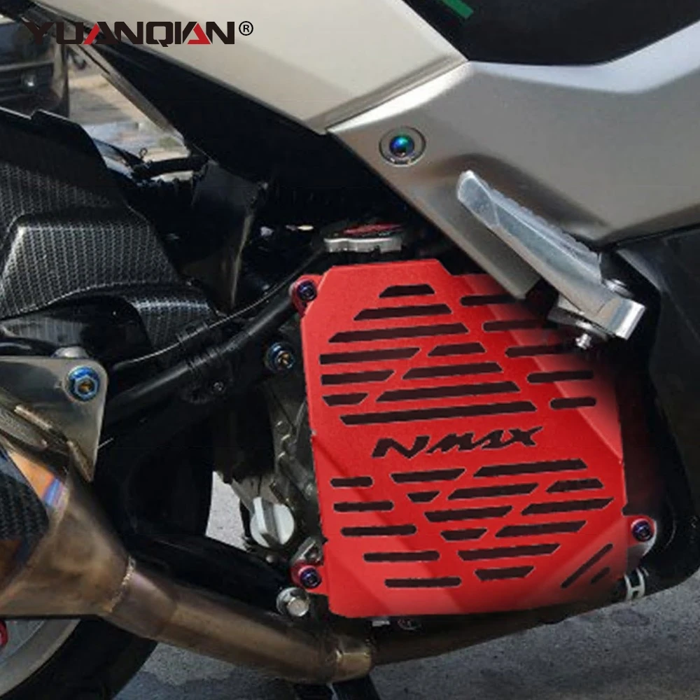 لياماها N-MAX NMAX 155 2015 2016 2017 2018 دراجة نارية المبرد الحرس غطاء مصبغة حامي واقية الشواية NMAX155 N-MAX155