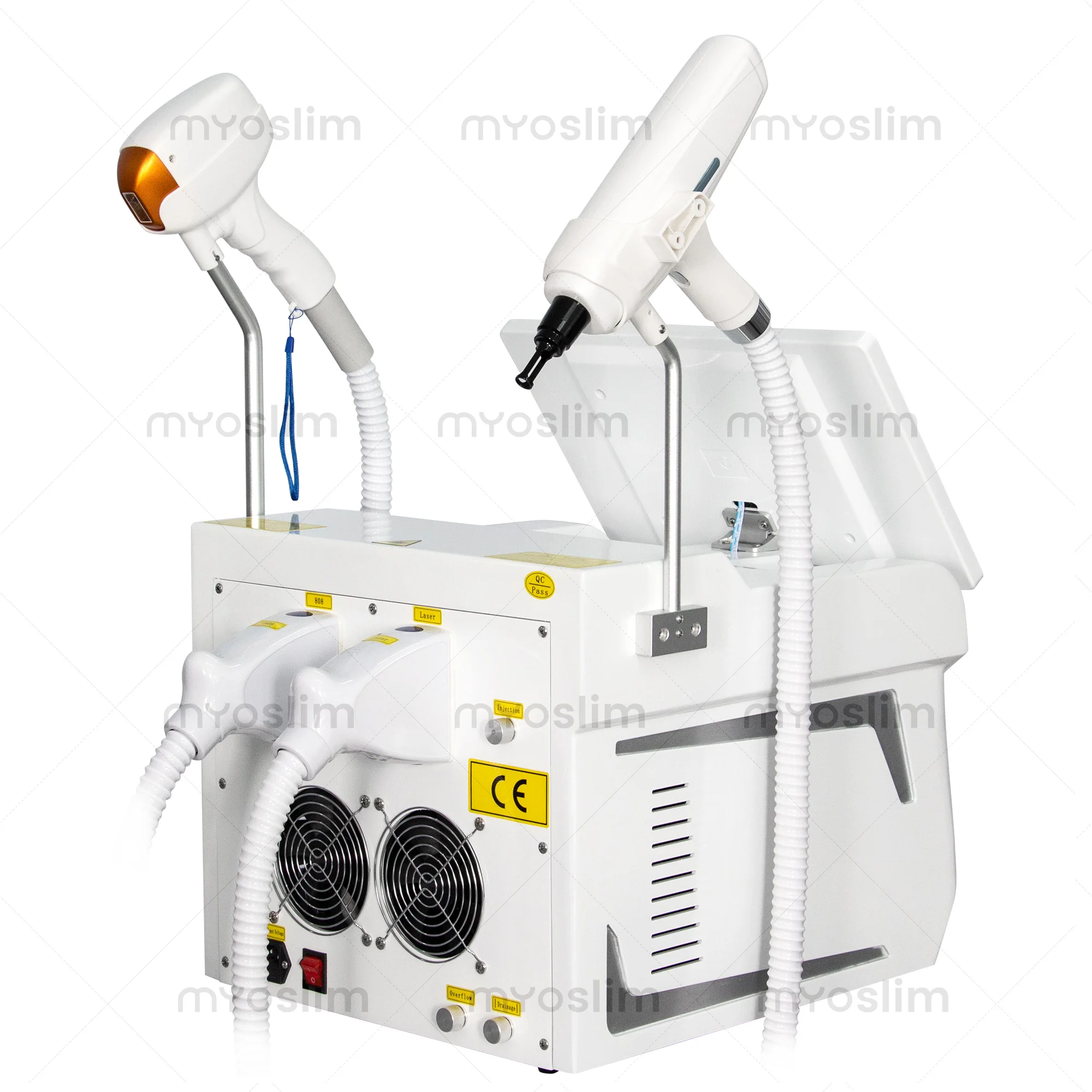 808 Diode Hair Removal Picosecond Tattoo Removal 2IN1 4 Wavelength 10 Bars Sapphire Ice 532nm 1064nm 1320nm Skin Salon Beauty