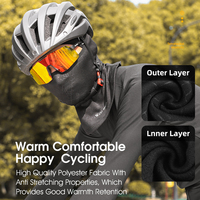 WEST BIKING Winter Face Mask Breathable Ski Cycling Scarf Cap Running Training Balaclava Sports Warm Winderproof Bike Equipment