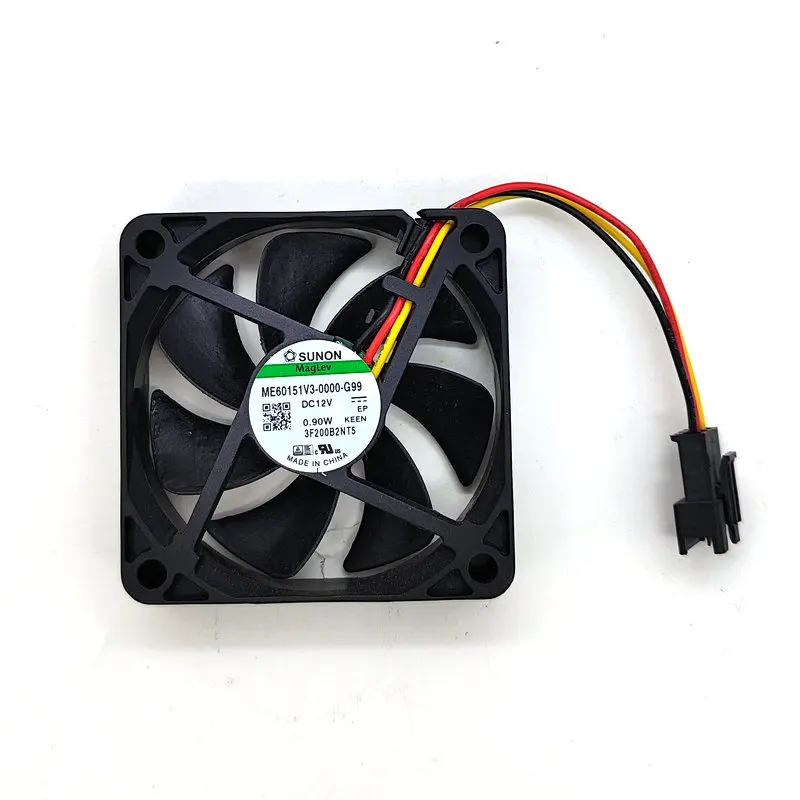 

Original ME60151V3-0000-G99 DC12V 0.90W 60*60*15MM 4CM Cooling Fan