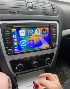 Pro Škoda Octavia Mk2 A5 2004-2013 Android 13 autorádio multimediální přehrávač s bezdrátovým CarPlay Auto GPS DSP navigace WIFI Bluetooth 10 nejlepší prodej multimédia Škoda Octavia MK2 - №4