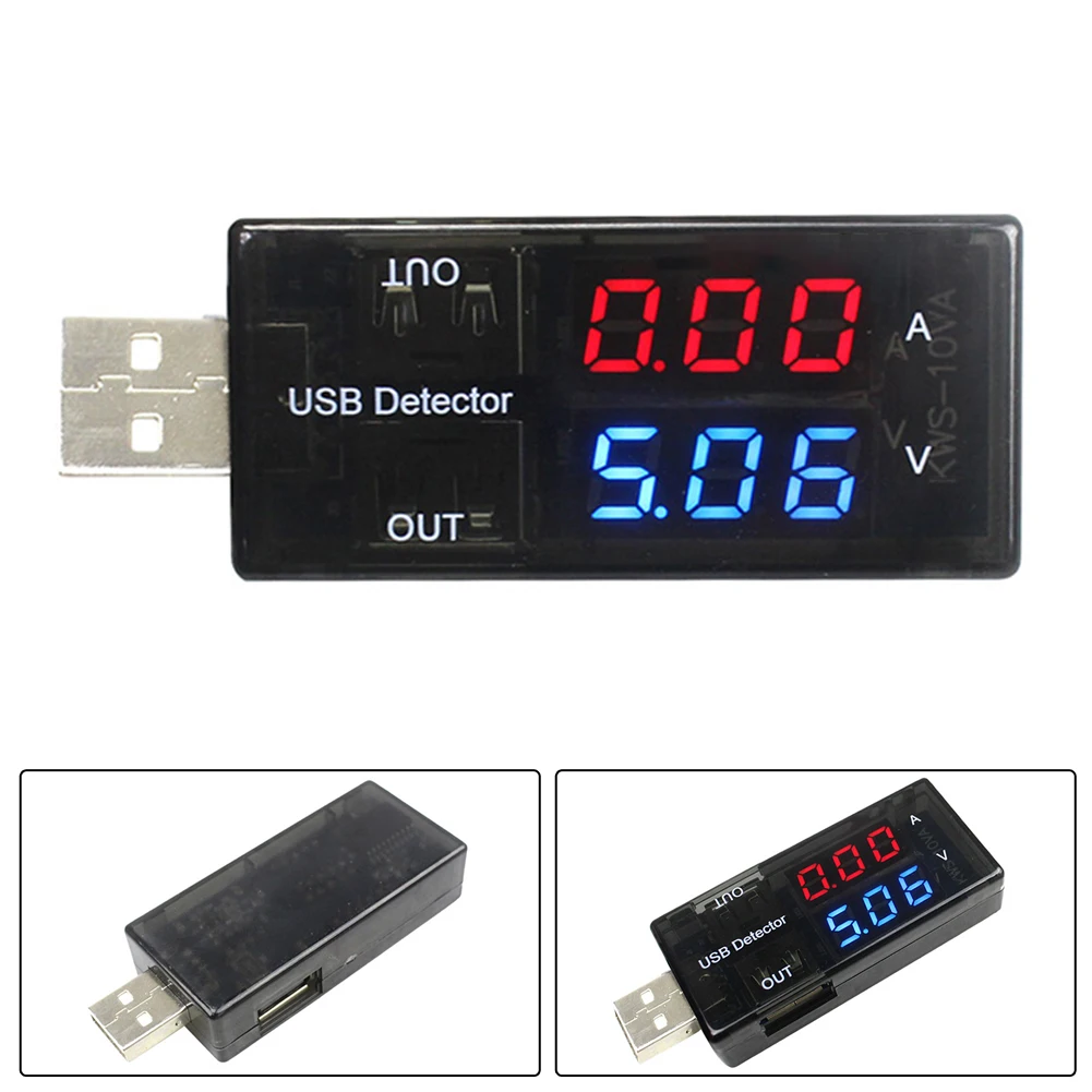 

2022 Brand New Voltage Tester Current Tester Instrument KWS - 10VA Measurement USB Digital Double Table Display Fittings