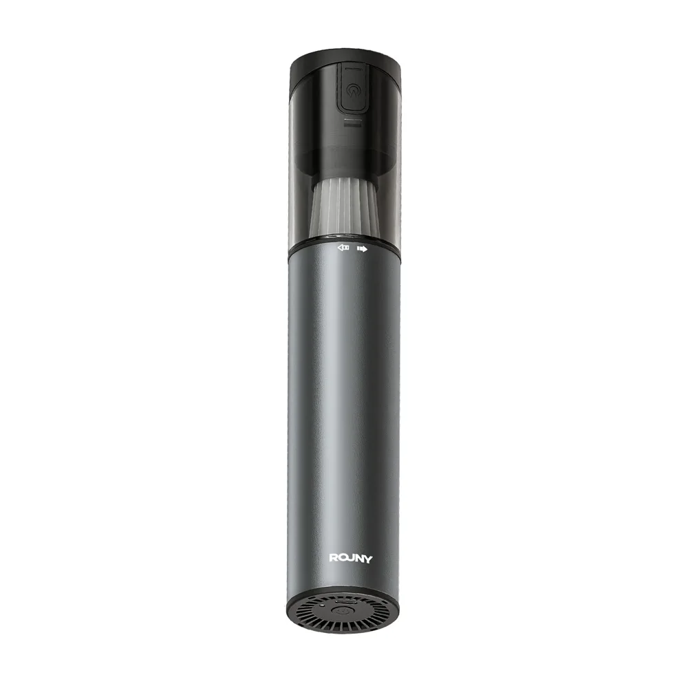 ROUNY Draadloze Mini Handstofzuiger met Aluminium Legering Behuizing, Borstelloze Motor en Blaasfunctie, Xs Pro