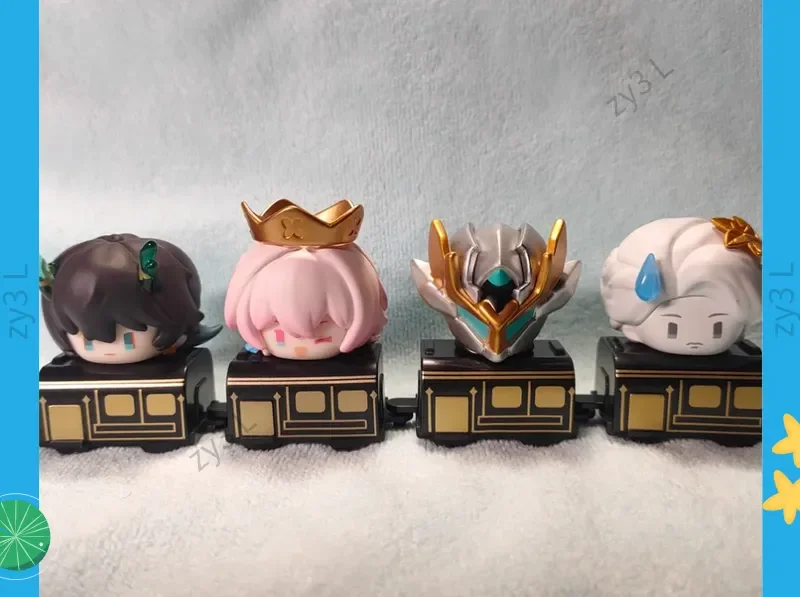 

Новинка 2024 года, в наличии Honkai: Star Blind Box V1 V2 V3, милая фигурка, модель Mihoyo, коллекция мультфильмов, украшение для дома, подарок-сюрприз