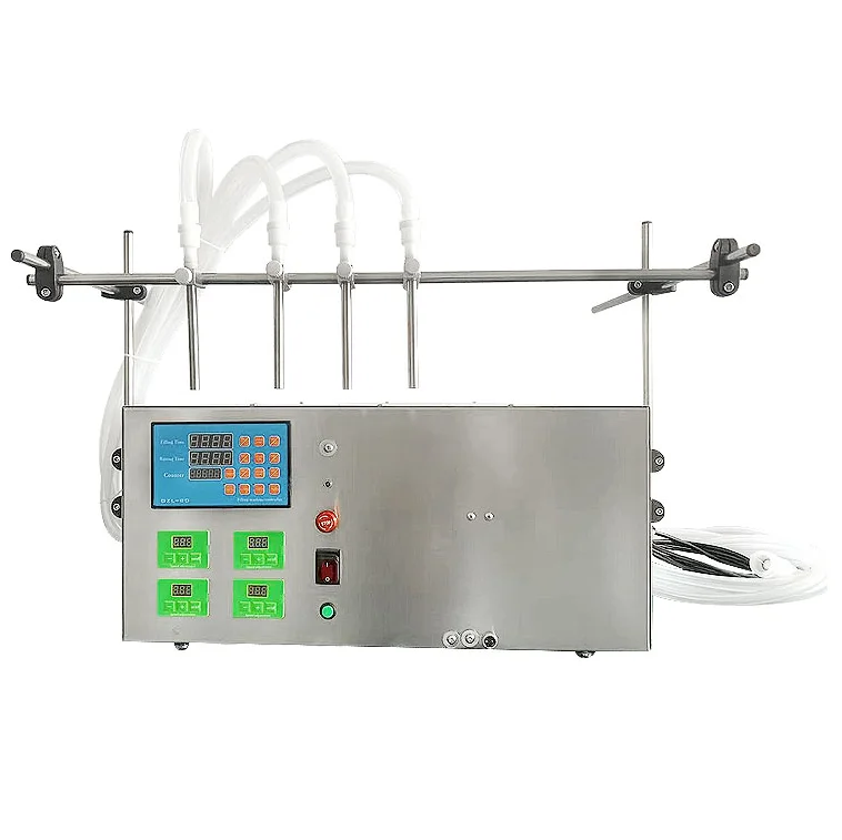 

Automatic Table Top Digital Control Peristaltic Pump Water Beverage Oil Perfume Liquid Filling Machine