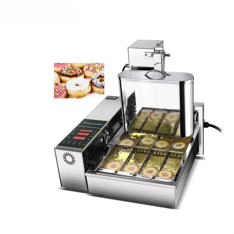 Fully Automatic Big Doughnut Maker Multifunctional Donut Machine Automatic Donut Making Machine