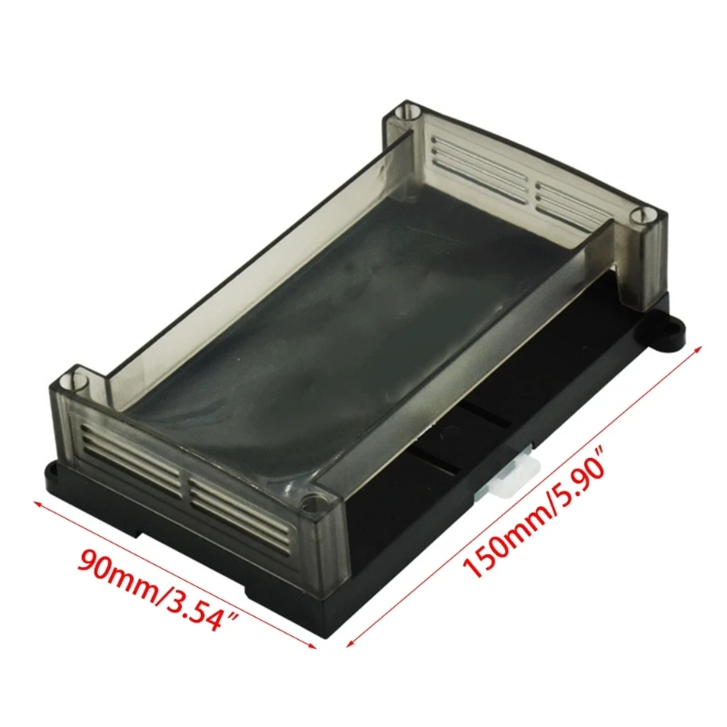 150x90x40 Industrielles Schaltkastenmodul Transparente Box Panel