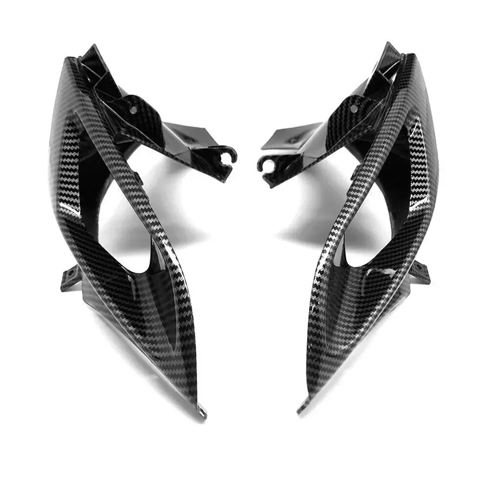 K6 For SUZUKI K6 GSXR 600 750 2006 2007 Front Air Intake Ram Fairing GSXR600 GSXR750 ABS Carbon Fiber