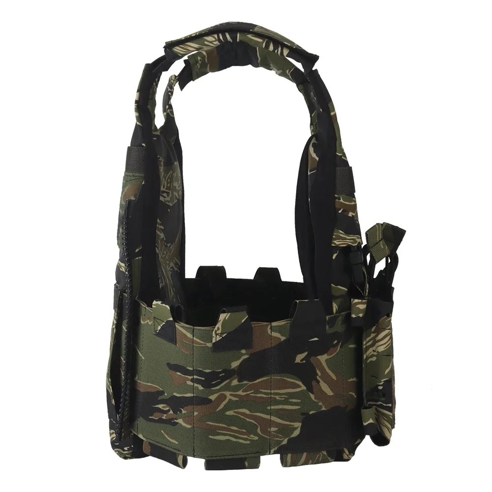 Portador de placa táctica LV-119 Airsoft multiusos rayas tigre con bolsa - imagen 2
