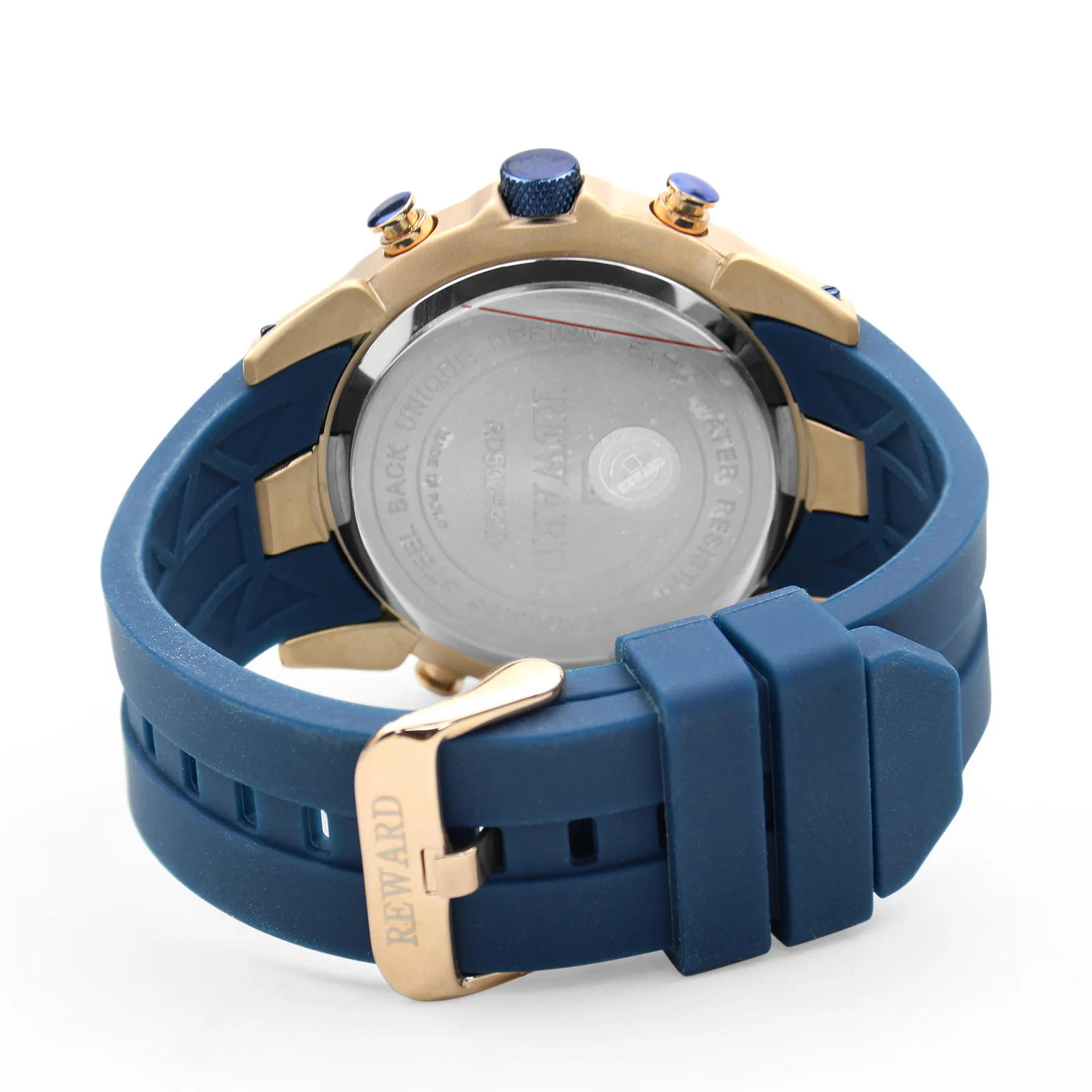 Orologio elettronico da uomo sportivo multifunzionale Orologio impermeabile luminoso multifunzionale Orologio da uomo con doppio puntatore a movimento